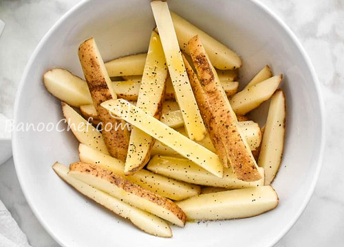 سیب زمینی بلژیکی در هواپز