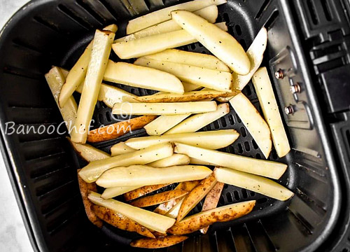 سیب زمینی بلژیکی در هواپز