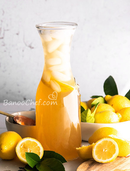 لیموناد شکر قهوه ای