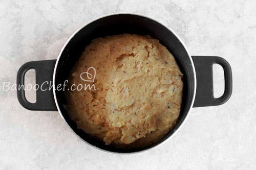 کتلت مرغ و سیب زمینی