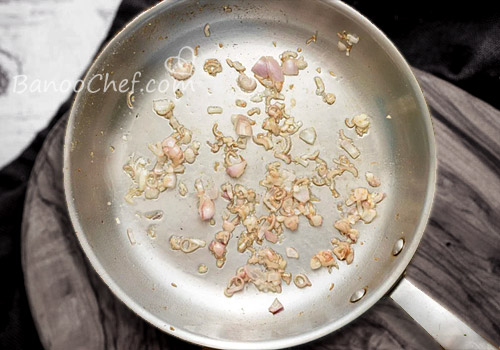 پاته قارچ و پنیر خامه ای