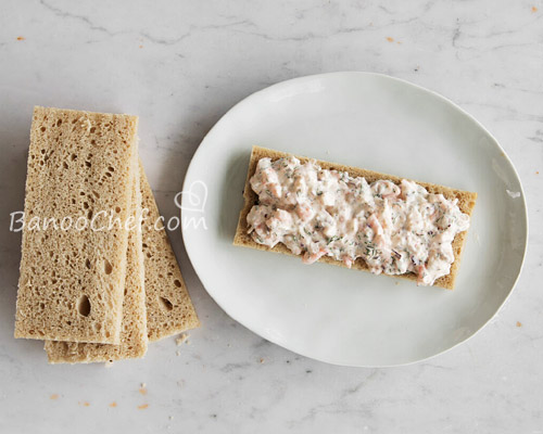 کیک سالاد الویه ( کیک مرغ )