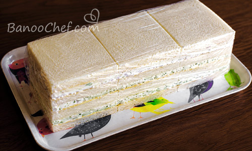 کیک سالاد الویه ( کیک مرغ )