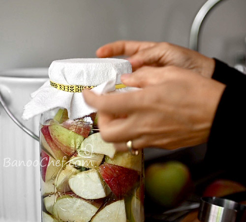 طرز تهیه سرکه سیب سرکه سیب خانگی