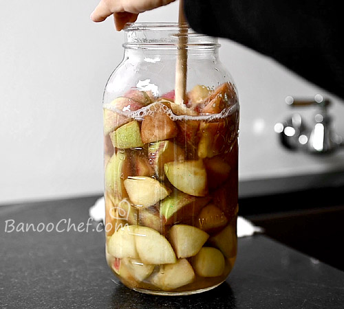 طرز تهیه سرکه سیب سرکه سیب خانگی