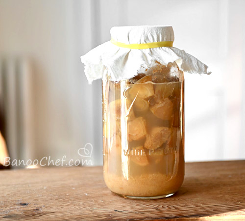 طرز تهیه سرکه سیب سرکه سیب خانگی