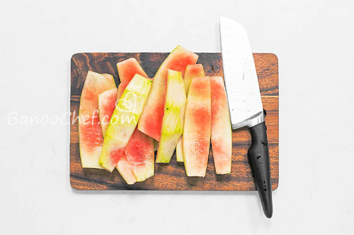 ترشی پوست هندوانه