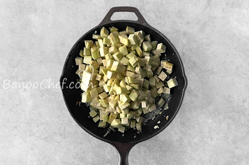 یتیمچه ( خوراک گوجه و بادمجان )