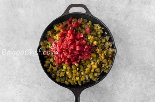 یتیمچه ( خوراک گوجه و بادمجان )