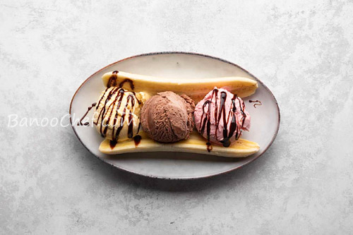 دسر اسپلیت موز