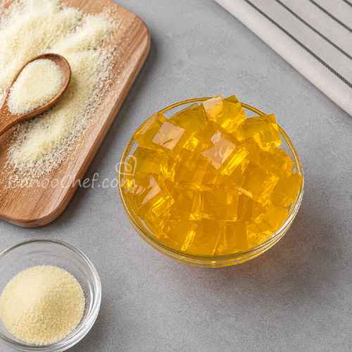 ذوب کردن پودر ژلاتین