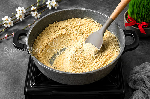 سمنو سنتی با جوانه گندم