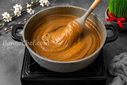 سمنو سنتی با جوانه گندم