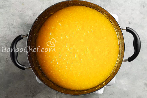 طرز تهیه شله زرد