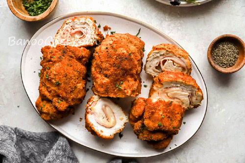 چیکن کوردن بلو مرغ سوخاری