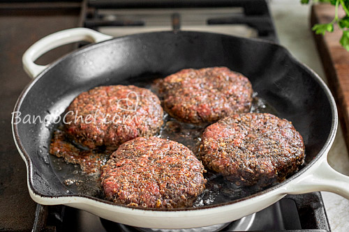 قارچ برگر ( ماشروم برگر )