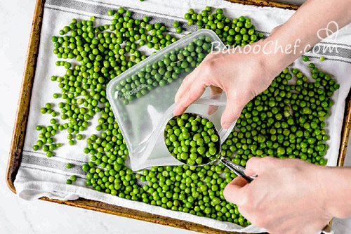 نگهداری نخود سبز