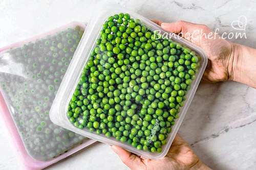 نگهداری نخود سبز