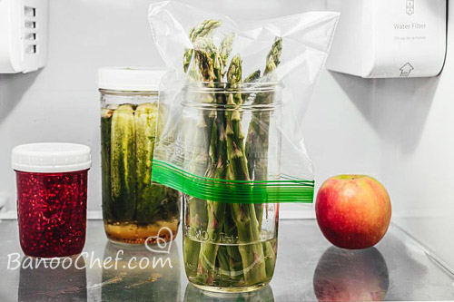 نگهداری مارچوبه برای مدت طولانی روش های نگهداری مارچوبه