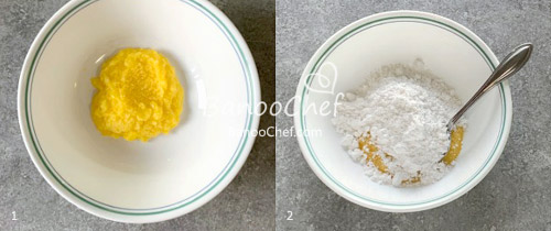 شیرینی برنجی در مایکروفر