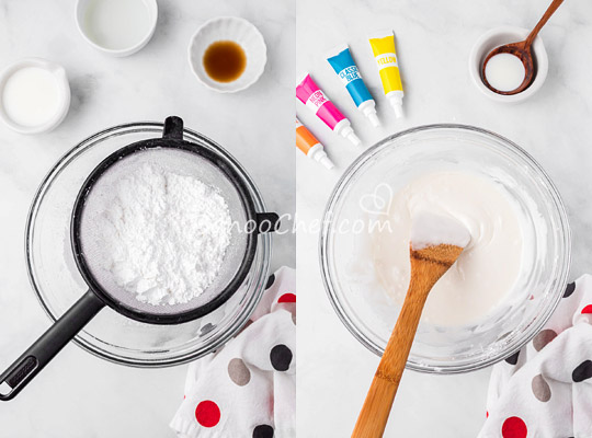 آموزش کوکی رویال آیسینگ