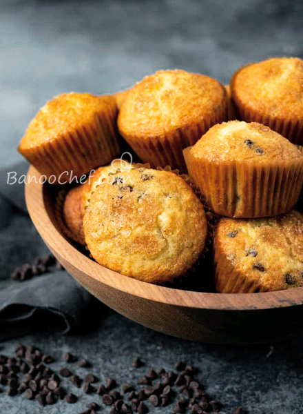 طرز تهیه کاپ کیک آرد نخودچی شکلاتی کاپ کیک آرد نخودچی