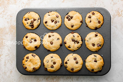 کیک مافین شکلاتی