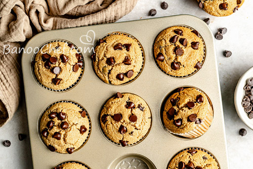 مافین قهوه و شکلات با پودر کیک آماده