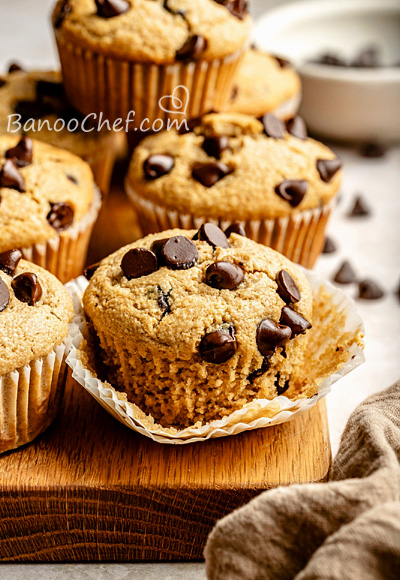 مافین قهوه و شکلات با پودر کیک آماده