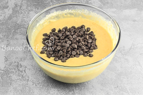 کاپ کیک گردو و شکلات