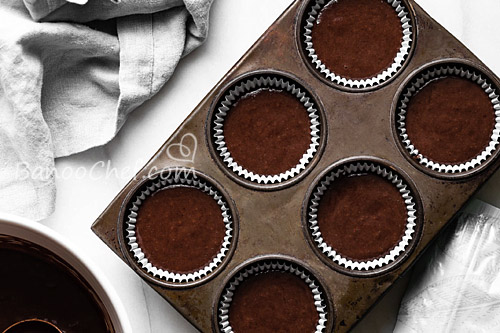 کاپ کیک شکلاتی