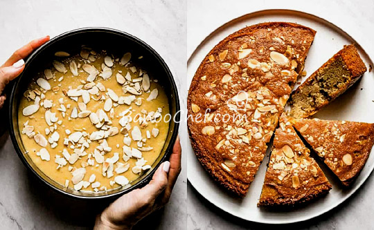 کیک شیره خرما