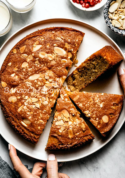 کیک شیره خرما