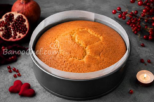 طرز تهیه کیک زعفرانی با گلاب