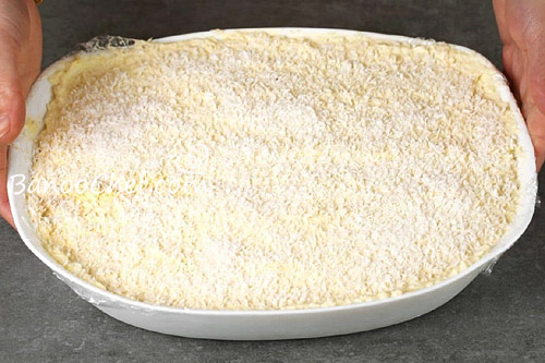 کیک دسر نارگیلی