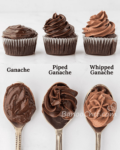 سس گاناش شکلاتی