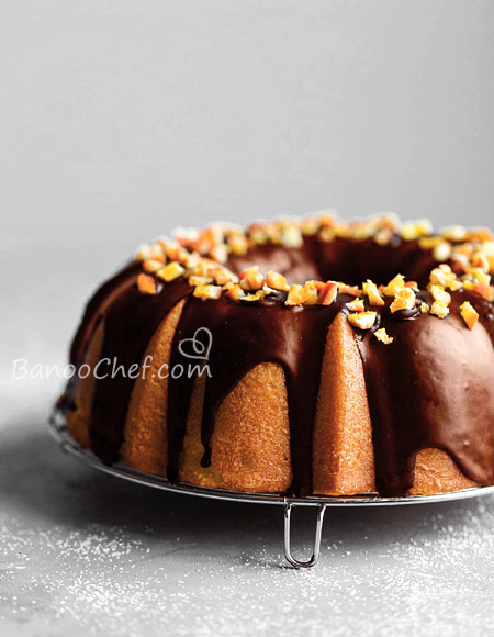 سس شکلاتی با پودر کاکائو