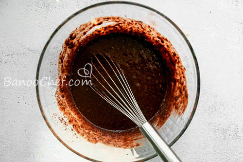 دونات شکلاتی بدون آرد 