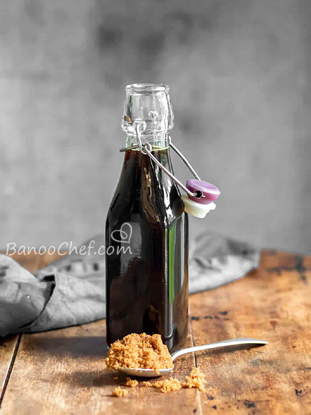 سیروپ شکر قهوه ای