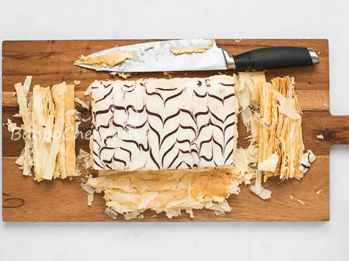 شیرینی ناپلئونی شیرینی خامه ای