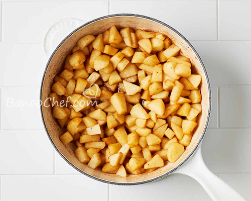 طرز تهیه فیلینگ پای سیب فیلینگ پای سیب