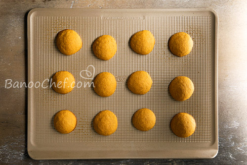 کوکی کدو حلوایی شکلاتی کلوچه کدو حلوایی شکلاتی