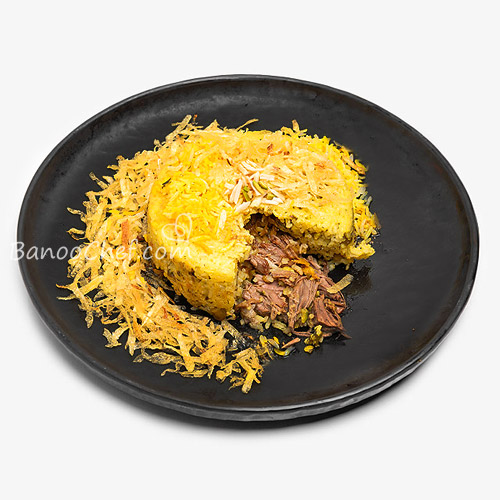  تزیین پلو ته چین