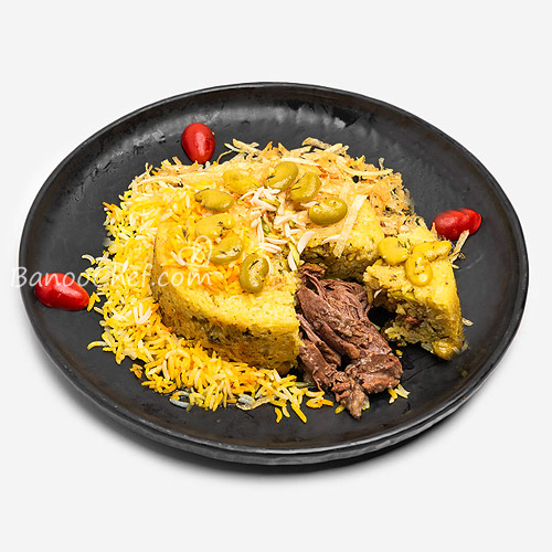  تزیین پلو ته چین