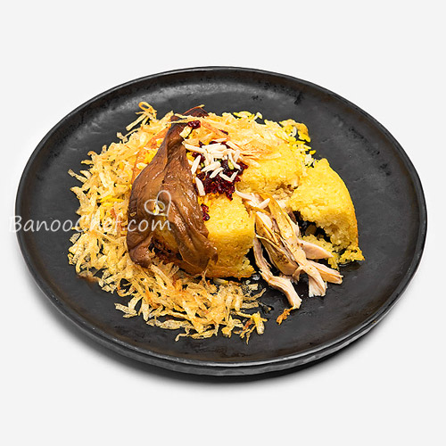  تزیین پلو ته چین