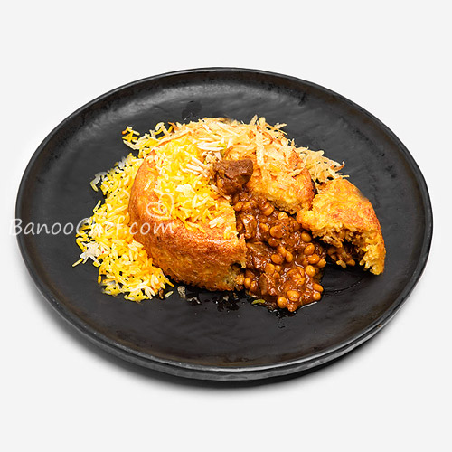  تزیین پلو ته چین