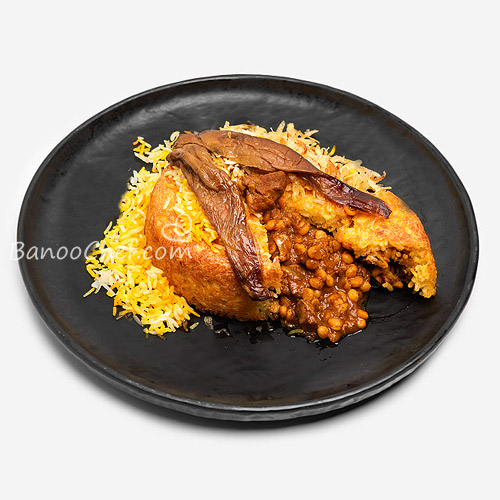  تزیین پلو ته چین