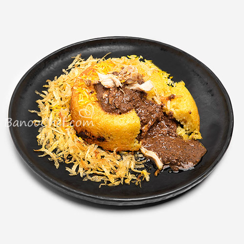  تزیین پلو ته چین